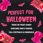 Ring Pop Pink Strawberry Halloween Lollipop, 30 Count, Bulk Party Favors