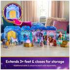 Unicorn Academy, Starglow Fountain & Stable Playset with Wildstar, Lights & Sounds, 24 Accessories, Dolls & Unicorn Toys for Girls Ages 4 and up
