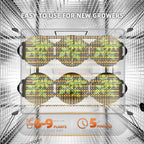 Spider Farmer SF4000 LED Grow Lights for Indoor Plants in 4x4 Grow Tent