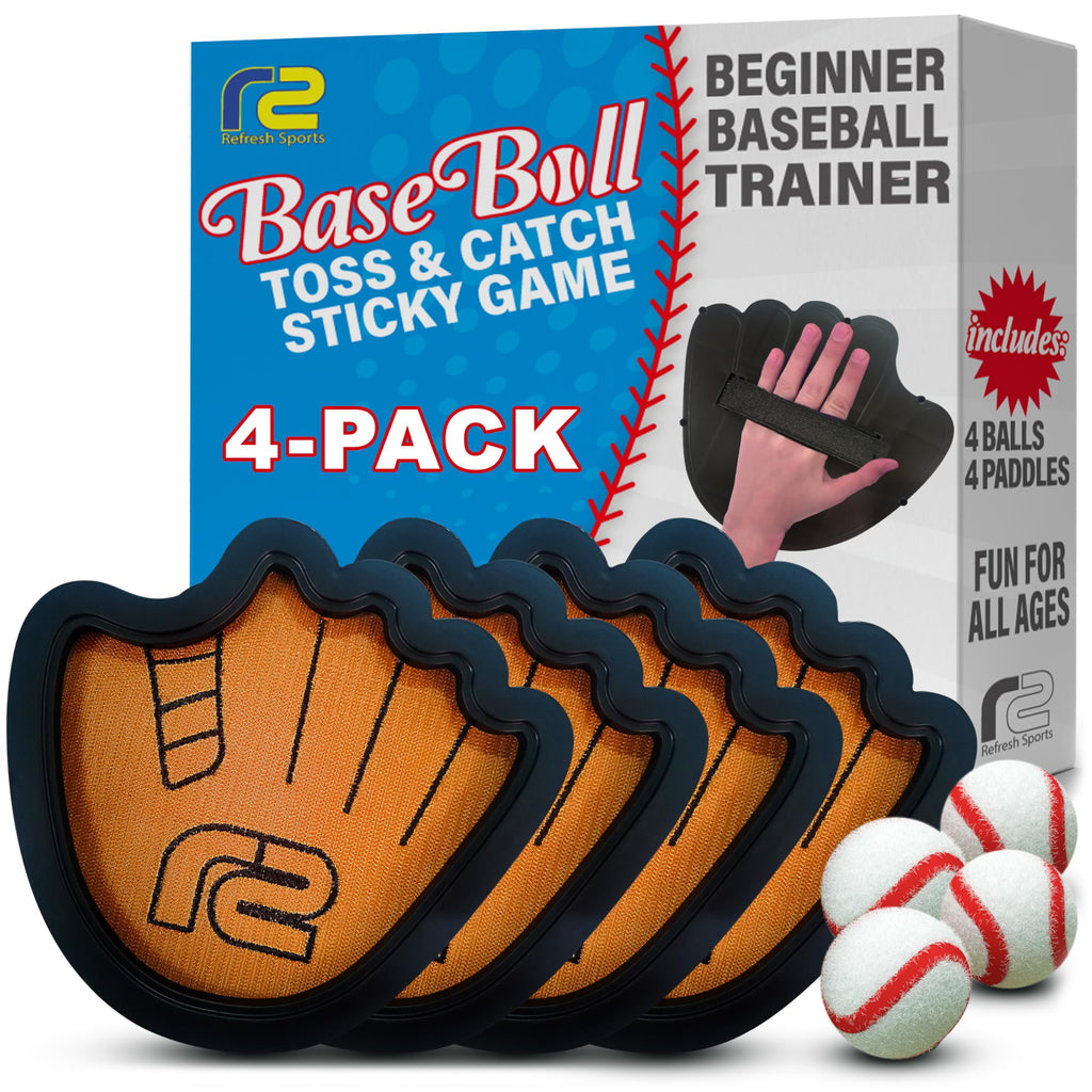 Toss and Catch Ball Set: Fun Summer Gifts for Boys - Best Summer Outdoor Gifts for 3 4 5 6 7 8 9 10 + Year Old Boys - Baseball Birthday Gift Idea Toys for Kids - Top 2026 Game for Family Boys & Girls