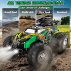 Barlisam Remote Control Car Sturdy All-Terrain RC Truck for Kids Christmas
