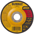 DEWALT DW4514 1/4" Thick Grinding Wheel with 4-1/2" Diameter and 7/8" Arbor (Pack of 2)