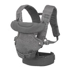 Infantino Flip 4-in-1 Baby Carrier Convertible Ergonomic, Gray