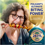 Poligrip Power Max Ultimate All-in-1 Denture Adhesive Cream, Zinc Free, 2.2 oz (4 Pack)