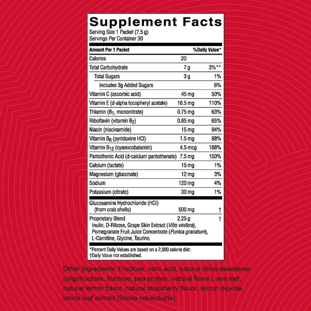 Nature's Sunshine Solstic Revive, 30 Packets | Post Workout Recovery Drink with Vitamin C, Vitamin E, and Calcium to Support Bone Health and Replenish Important Nutrients