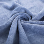 Wuwahold Microfiber Gym Towels Bigger Size Super Soft for Exercise Fitness, Sports, Workout, 380-GSM 15-Inch x 31-Inch Quick-Drying Towels (3 Pack, Blue)