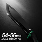 FLISSA VALK Machete, 11'' Bolo Blade, Shock Absorbing Air Tech Handle