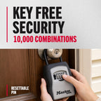 Master Lock Portable Key Lock Box, Combination Lock Box Holds 5 Keys 5400EC