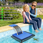 Fayoo 2PCS EVA Pool Animal Escape Ramp with Reflective Strips, Frog Saver Log for Swimming Pool, Critter Escape Device for Frog, Toad, Lizard, Chipmunk, Small Animal Saver for Pool, Spa and Pond