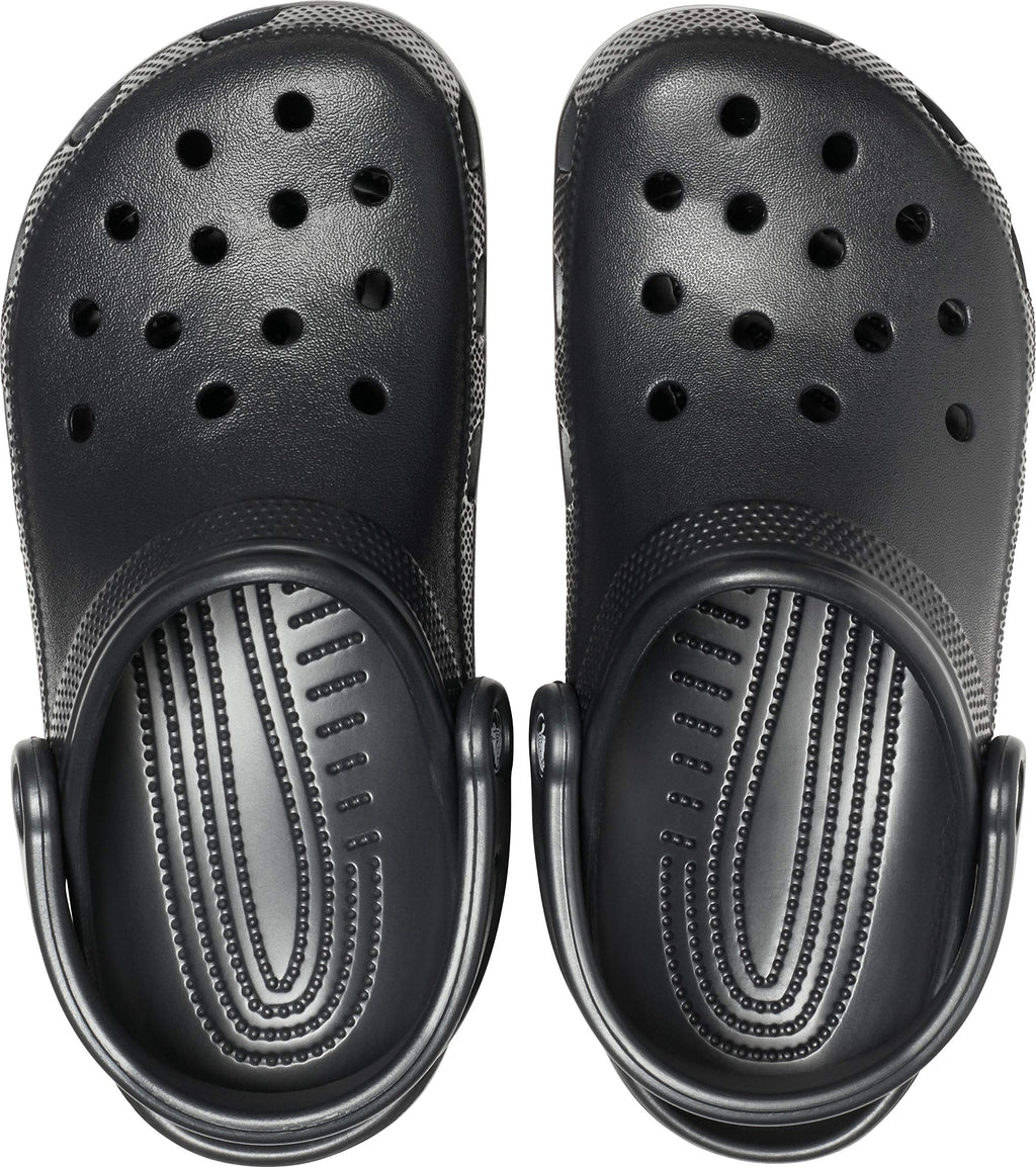 Crocs Unisex-Adult Classic Clog, Black, 10 Women/8 Men
