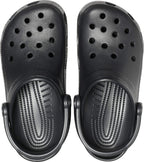 Crocs Unisex-Adult Classic Clog, Black, 10 Women/8 Men