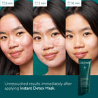 Caudalie Instant Detox Mask, Pore Minimizing Pink Clay Face Mask - 35 mL