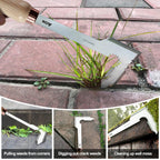 AON 2-Pack Crack Weeder & Root Remover Tool Set for Patios and Gardens