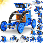 STEM 13-in-1 Education Solar Power Robots Toys for Boys Age 8-12, Educational Toy Science Kits for Kids, Building Experiment Robotics Set STEM Project Gifts for 8 9 10 11 12 Years Old Boy Girls Teens
