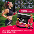 VitaUp Beet Root Gummies – Beetroot Gummies with CoQ10, Grape Seed, Vitamin C, B12 & B3 – Nitric Oxide Gummies for Circulation Support – Beet Supplement for Energy & Immune Support – 120 Beets Chews