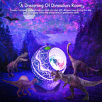 Rossetta Galaxy Star Night Light Projector, Nebula Lights for Kids Room
