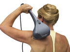 Thumper Sport Percussive Massager - Deep Tissue Home use Massage for Muscles, Back, Shoulders, Neck, Legs, arms. Portable Therapy Action Electric Handheld Massager with Long Handle