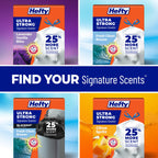 Hefty Ultra Strong Signature Scents 13G Trash Bags, Lavender Vanilla, 80ct