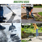 Walensee Floor Scraper, Long Handle Flat Shovel for Weeding and Lawn Edging
