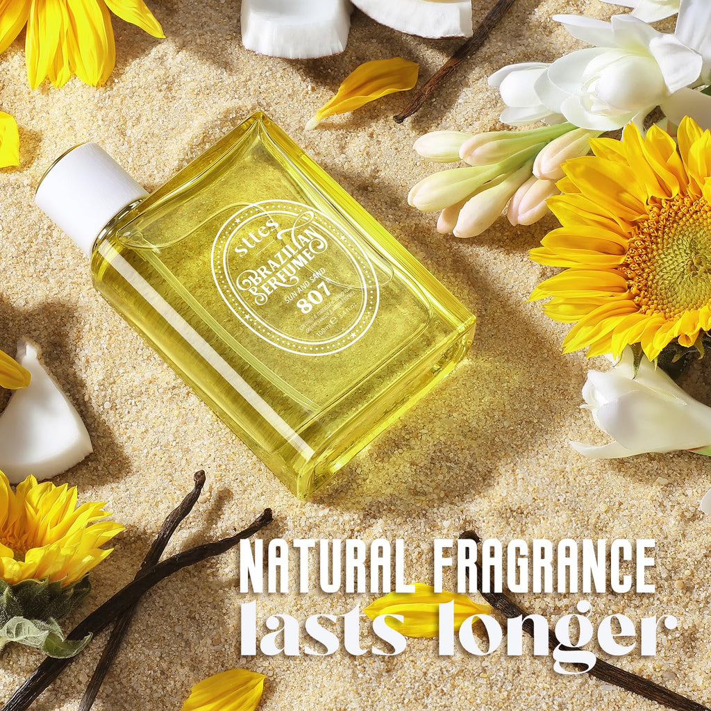Sttes Perfume 807# (SUN AND SAND) ��� Eau De Parfum 100ml (3.4 fl oz) ��� Coconut Milk, Warm Sand, Vanilla