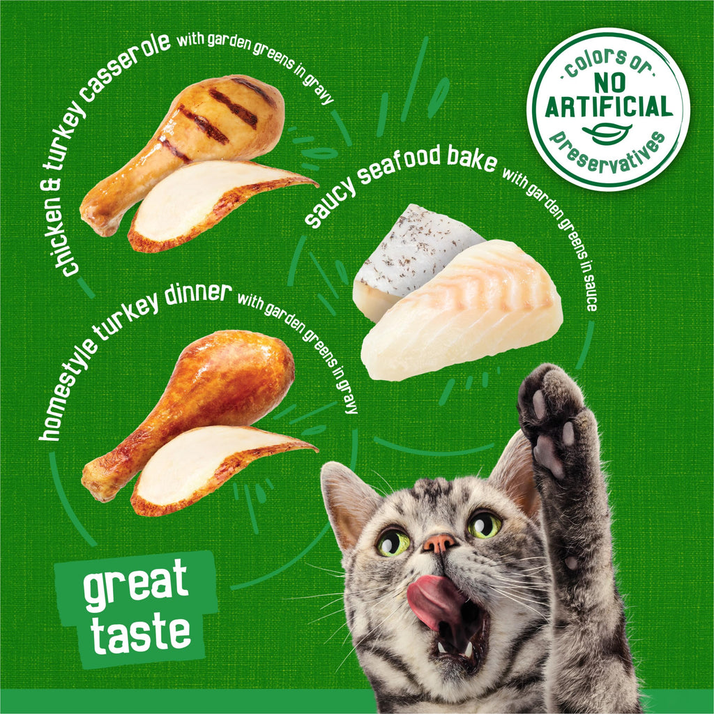 Purina Friskies Indoor Wet Cat Food Variety Pack, (24) 5.5 oz Cans