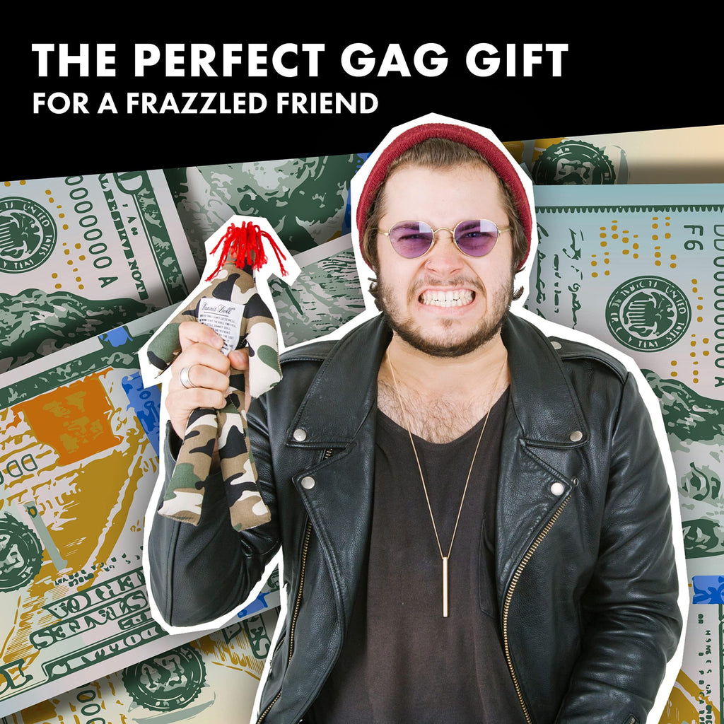 Dammit Doll - Classic Dammit Money Doll - Stress Relief, Gag Gift