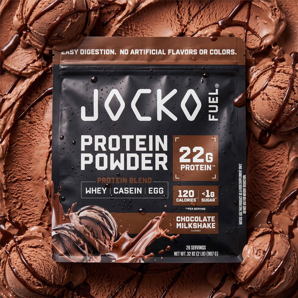 Jocko Fuel Whey Protein Powder, Chocolate Milkshake | 26 Servings