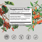Dragon Herbs Goji Berry & Schizandra Drops • Triple Extractions • for Eye, Skin, Lung & Healthy Aging Support, Beauty Tonic • Super Potency • Fast Acting • 2 fl oz, 60 mL • Tincture Supplement