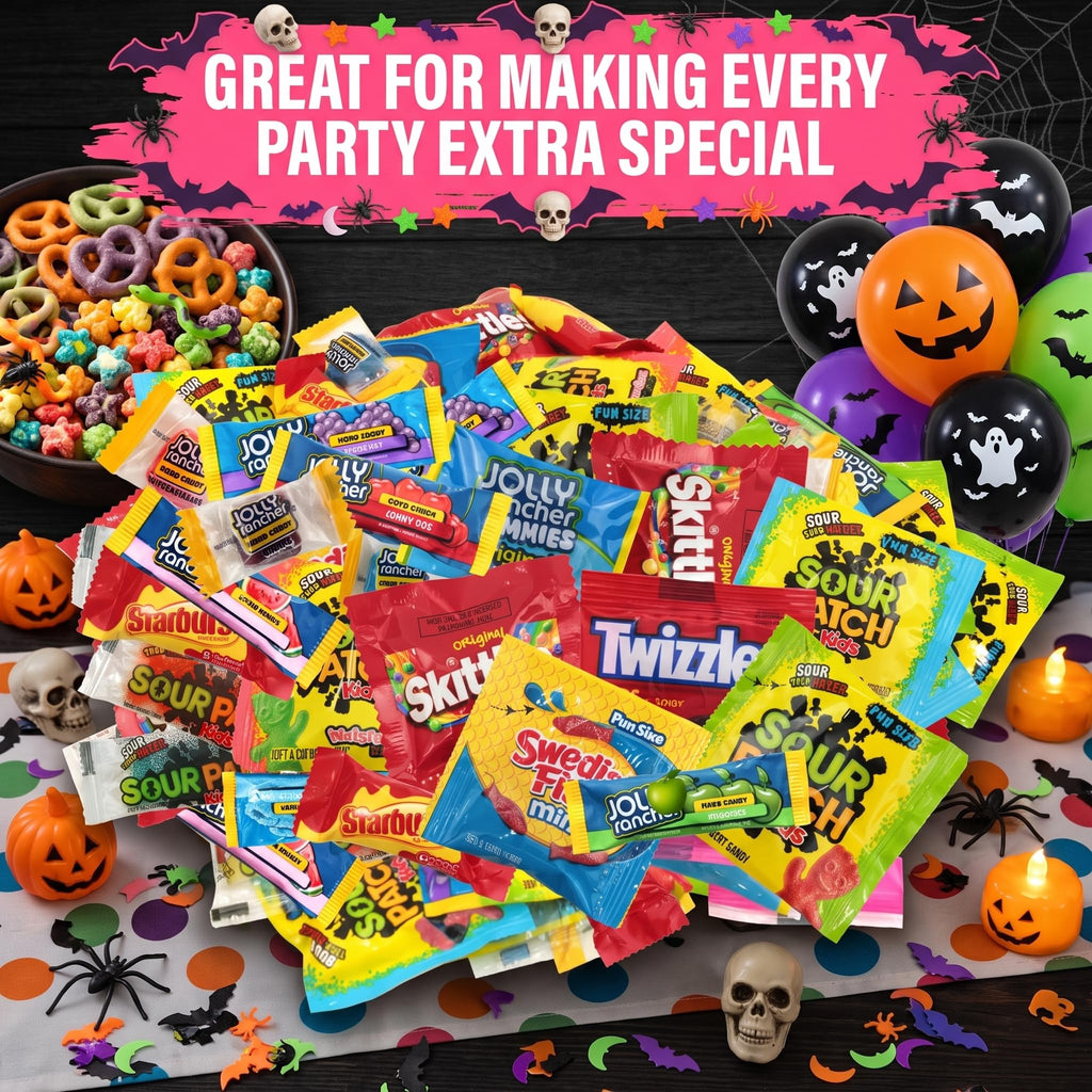 Assorted Candy Variety Pack 5 lb Bulk, Individually Wrapped Candy Bag