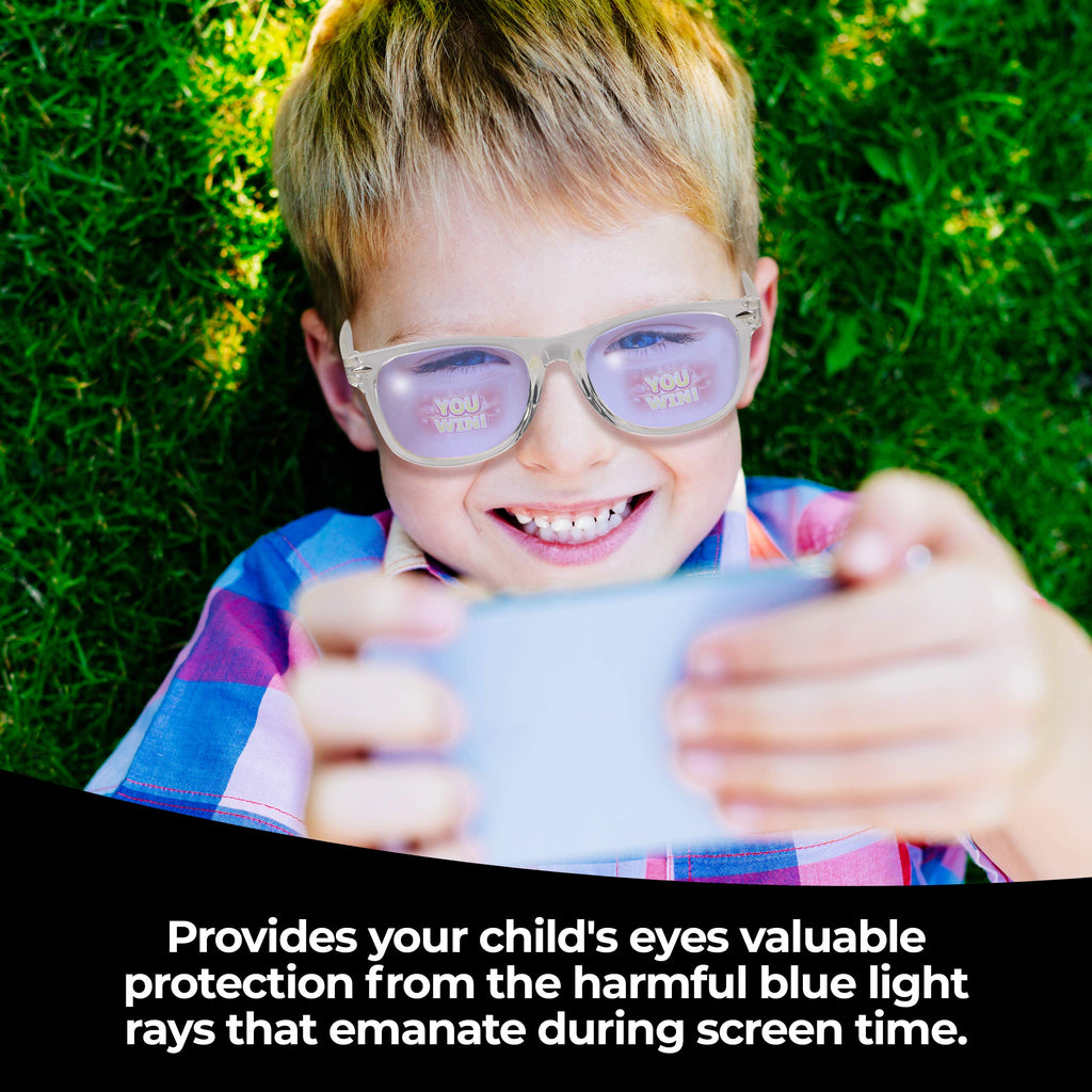 GALVANOX Ava & Ethan Blue Light Glasses for Kids, Blue Light Blocking for Computer/Gaming (Ages 3-7)