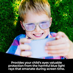 GALVANOX Ava & Ethan Blue Light Glasses for Kids, Blue Light Blocking for Computer/Gaming (Ages 3-7)