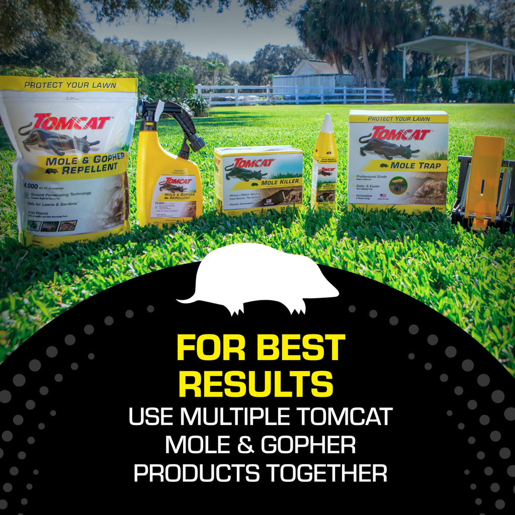 Tomcat Mole Killer(a), 12 Worm Baits