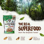 Snack The True Organic Brazil Nuts Medium Size 32 oz-2lbs – Raw and Unsalted – Kosher – Healthy-Rich in Vegetable Protein – Harvested in Amazon Rainforest – Fresh, Vegan and Gluten Free – Forest Up