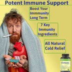 Celt Immunocare 60 v-caps - Potent Seasonal Allergy Blend - Adult Immunity Support - Cholesterol Modulator - Plant Sterols Ultra Strength - 7 Key Immunity Enhancing Ingredients