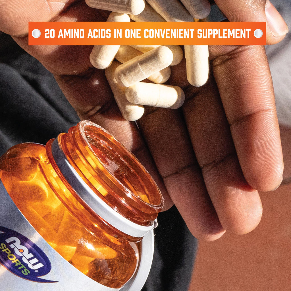 NOW Foods Sports, Amino Complete, 360 Veg Capsules