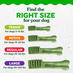 Greenies Teenie Original Natural Dental Dog Treats, Chicken, 43 Count