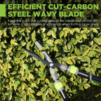 WORKPRO Extendable Hedge Shear, 25"-33" Manual Hedge Clipper/Bush Cutter