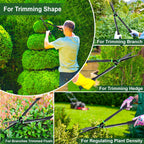 29.5" Hedge Shears,Professional Pruning Shears For Gardening,Sharp Hedge Clippers Handheld With Comfort Grip Handles,Carbon Steel Garden Clippers Handheld for Precise Trimming Gardening Tools