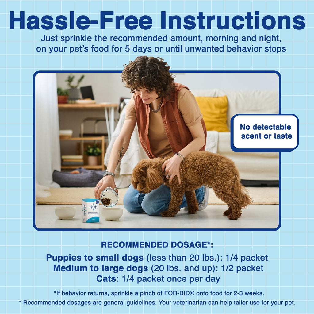 For-Bid 2 Pack Dog Cat Pet Prevention Stool