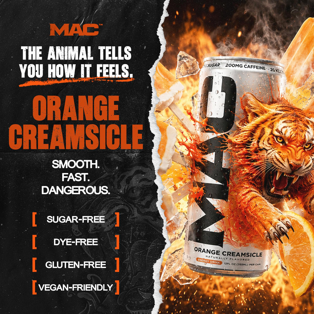 MAC Energy by Conor McGregor 4-in-1 Variety Pack Sugar Free Energy Drink