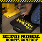 ErgoKneel Foam Kneeling Mat, 14" x 21", 1" Thick Heavy-Duty Pad