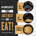 Ready Hour 120 Serving Entree Bucket-Freeze Dried Emergency Food Supply-Survival Meals with Long Shelf Life-Prepper Essentials for Disaster, Camping, Hiking, or Outdoor Use