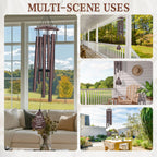 Sister Gifts, 32" Bronze Wind Chimes, Sister's Birthday Gifts from Sisters