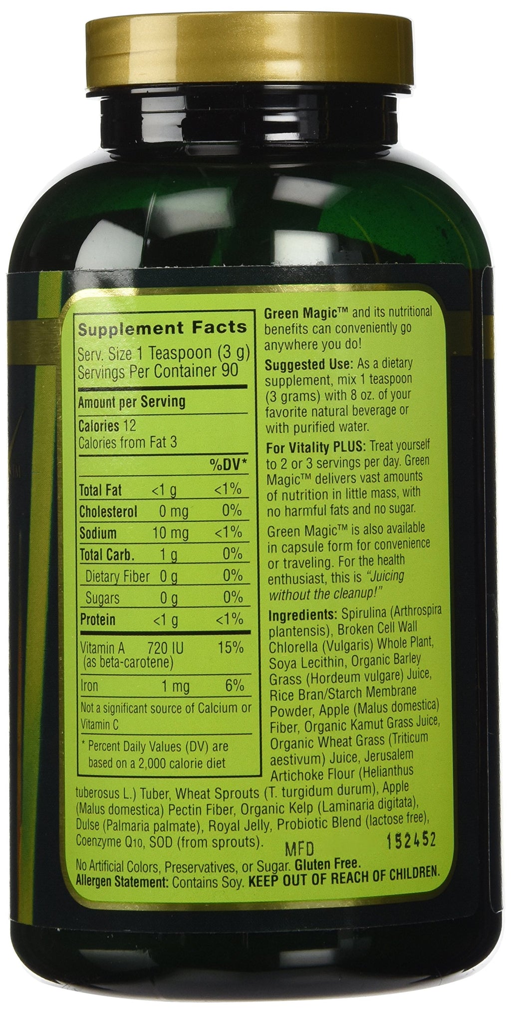 Green Magic Powder - All Naturally Organic Superfood