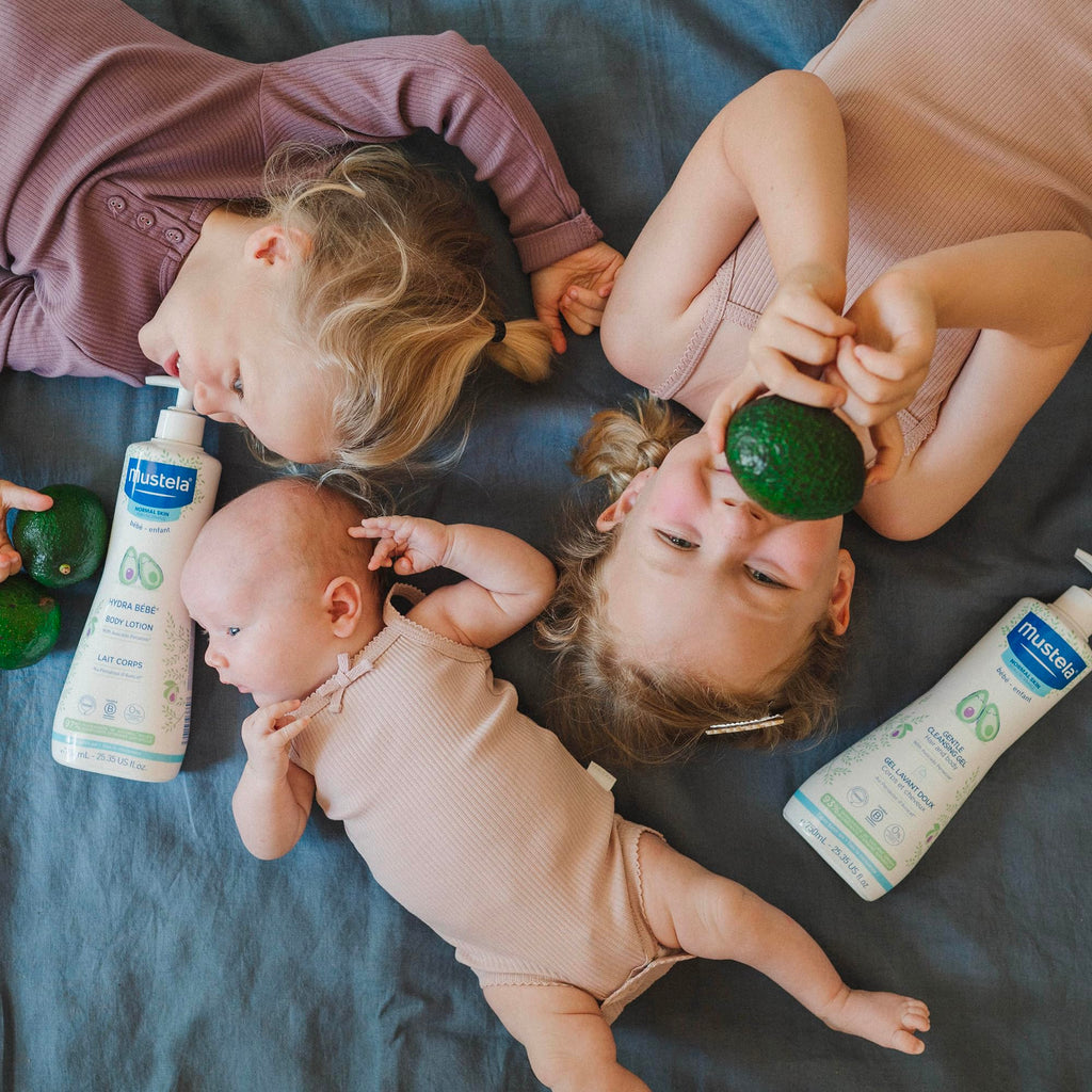 Mustela Hydra Bebe Body Lotion - Daily Moisturizing Baby Lotion with Natural Avocado, Jojoba & Sunflower Oil - 10.14 fl. oz.