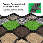 VIVOSUN 2'' Depth Ground Grid, 9x17 ft, High-Density HDPE Geo Cell