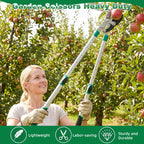 Heavy Duty Anvil Lopping Shears -2 inch Cutting Capacity Bypass Lopper - Extendable 26 Inch to 41 Inch,Professional Tree Branch Cutter