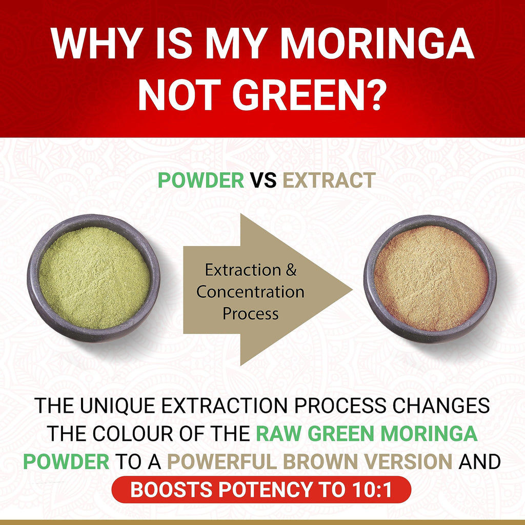 USDA Organic Moringa Capsules | Moringa Organic Pure Tablets | Vegan Premium Herbal Supplement from 10:1 Leaf Extract | Natural Plant-Based Support | 60 Capsules