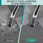 BesWin Office Chair Mat for Carpet, 30" x 48", Clear