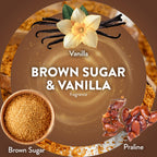 Air Wick Plug in Scented Oil Refill, 5 ct, Brown Sugar and Vanilla, Air Freshener, Essential Oils, Fall Scent, Fall decor